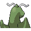 Dragonite - Emerald (Back View (Shiny))