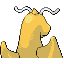 Dragonite - FireRed LeafGreen (Back View)