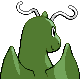 Dragonite - Diamond Pearl (Back View (Shiny))
