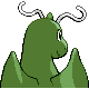 Dragonite - Platinum (Back View (Shiny))