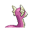 Dratini - Emerald (Back View (Shiny))