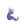 Dratini - Black White (Back View)