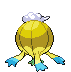 Drifblim - Black 2 White 2 Black White Animated (Back View (Shiny))