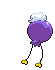Drifloon - Black 2 White 2 Black White Animated (Back View)