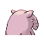 Drowzee - FireRed LeafGreen (Back View (Shiny))