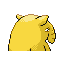 Drowzee - FireRed LeafGreen (Back View)