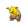 Drowzee - Black White (Normal)