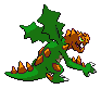 Druddigon - Black 2 White 2 Black White Animated (Back View (Shiny))