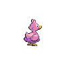 Ducklett - Black White (Back View (Shiny))