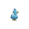 Ducklett - Black White (Back View)