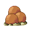Dugtrio - FireRed LeafGreen (Back View)