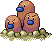 Dugtrio - Black 2 White 2 Black White Animated (Shiny)