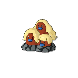 Dugtrio - Ultra Sun Ultra Moon Sun Moon (Shiny)