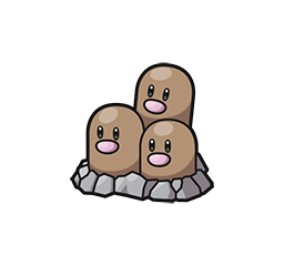 Dugtrio - Brilliant Diamond Shining Pearl