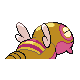 Dunsparce - Diamond Pearl (Back View (Shiny))