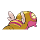Dunsparce - Platinum (Back View (Shiny))