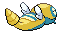 Dunsparce - Black 2 White 2 Black White Animated (Back View)