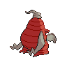 Dusclops - Black White (Back View (Shiny))