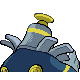 Dusknoir - Diamond Pearl (Back View (Shiny))