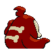 Duskull - Diamond Pearl (Back View (Shiny))