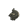 Duskull - Black White (Back View)