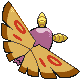 Dustox - Diamond Pearl (Back View (Shiny))