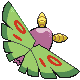 Dustox - Diamond Pearl (Back View)