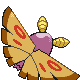 Dustox - Platinum (Back View (Shiny))