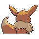 Eevee - Diamond Pearl (Back View)
