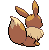Eevee - Black 2 White 2 Black White Animated (Back View)