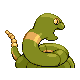 Ekans - Diamond Pearl (Back View (Shiny))
