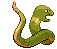 Ekans - Black 2 White 2 Black White Animated (Back View (Shiny))