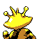 Electabuzz - Gold (Back View)