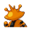 Electabuzz - Emerald (Back View (Shiny))
