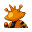 Electabuzz - FireRed LeafGreen (Back View (Shiny))
