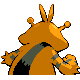 Electabuzz - Diamond Pearl (Back View (Shiny))