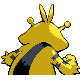 Electabuzz - Diamond Pearl (Back View)