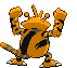 Electabuzz - Black 2 White 2 Black White Animated (Back View (Shiny))