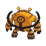 Electivire - Black White (Back View (Shiny))