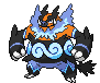 Emboar - Black White Animated (Shiny)