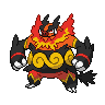 Emboar - Black White (Normal)