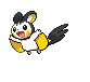 Emolga - Black 2 White 2 Black White Animated (Normal)