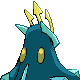 Empoleon - Platinum (Back View (Shiny))