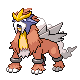 Entei - HeartGold SoulSilver (Shiny)