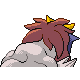 Entei - Platinum (Back View (Shiny))