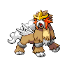Entei - Black White (Normal)