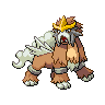 Entei - Black White (Shiny)