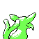 Espeon - Silver (Back View (Shiny))