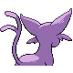 Espeon - Platinum (Back View)
