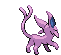 Espeon - Black 2 White 2 Black White Animated (Back View)